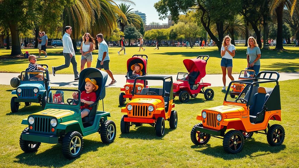 chic jeep stroller styles