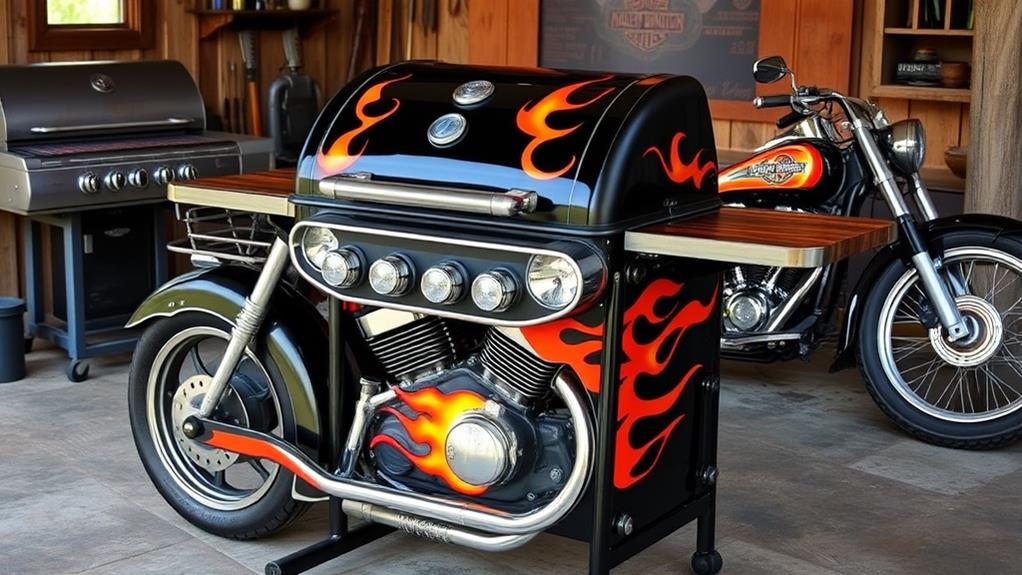 customized painted grill designs