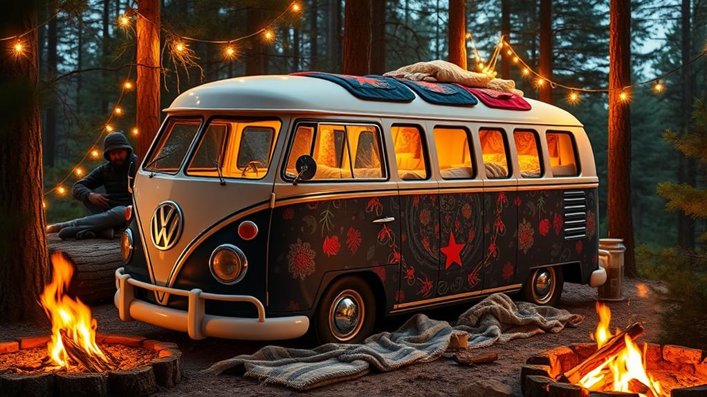 premium vw bus bedding