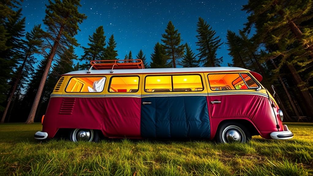 vw bus sleeping bags purchase